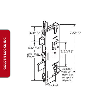 Amesbury Single Point Lock 56-243